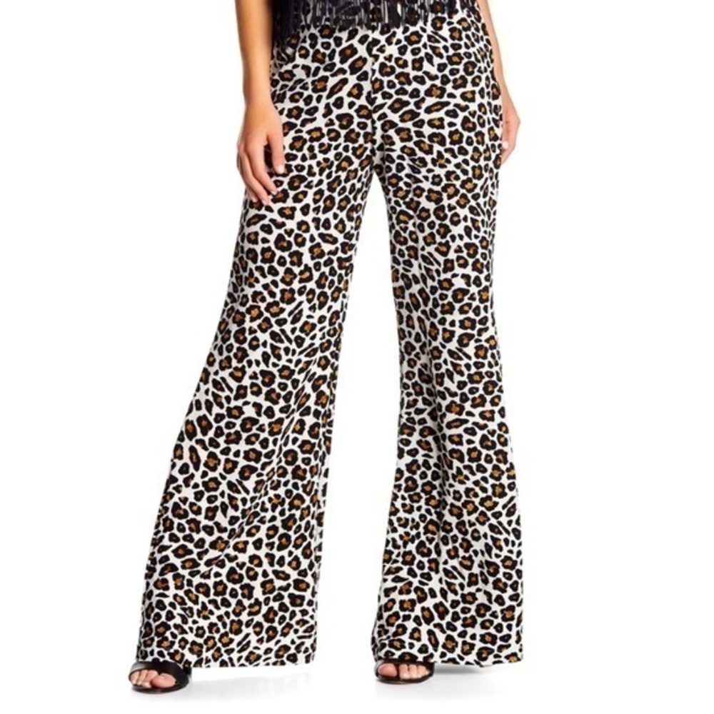 Show Me Your MuMu Cheetah Flare Pants